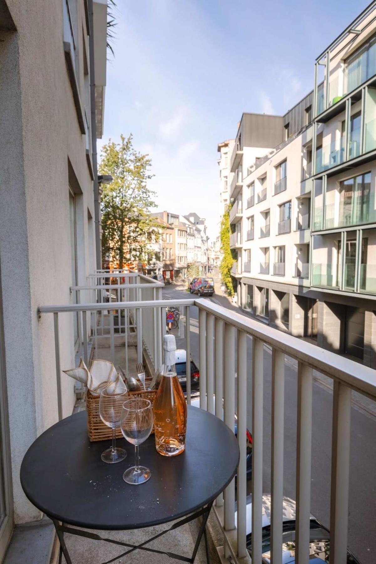 Stylish Apartment With Terrace And Balcony Anvers Extérieur photo